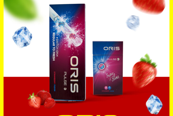 บุหรี่ ORIS PULSE STRAWBERRY FUSION